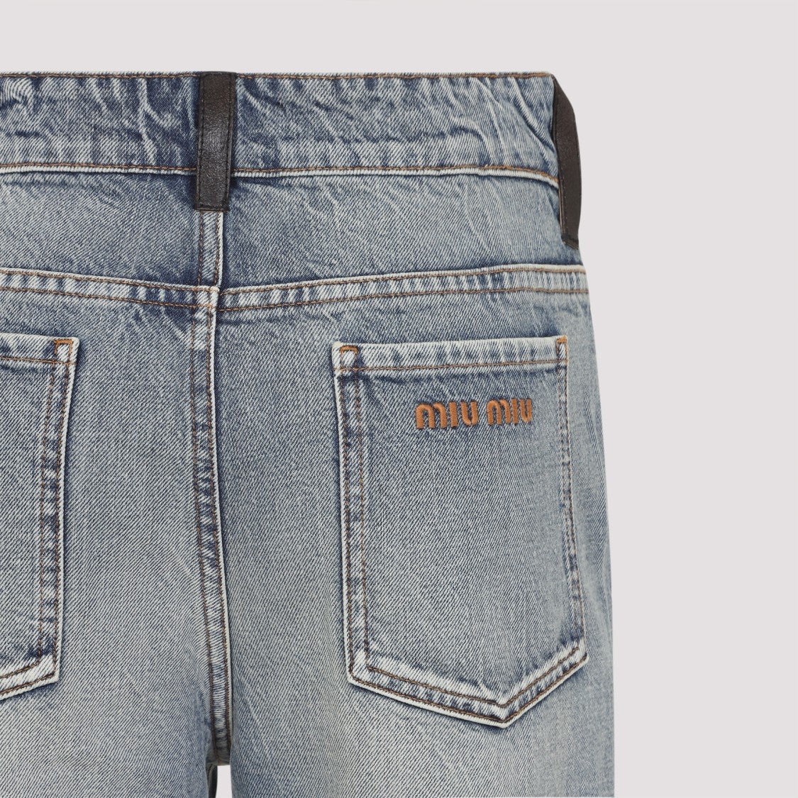 Miu Miu Relaxed-Fit Flared Leg Jeans With Vintage Appeal