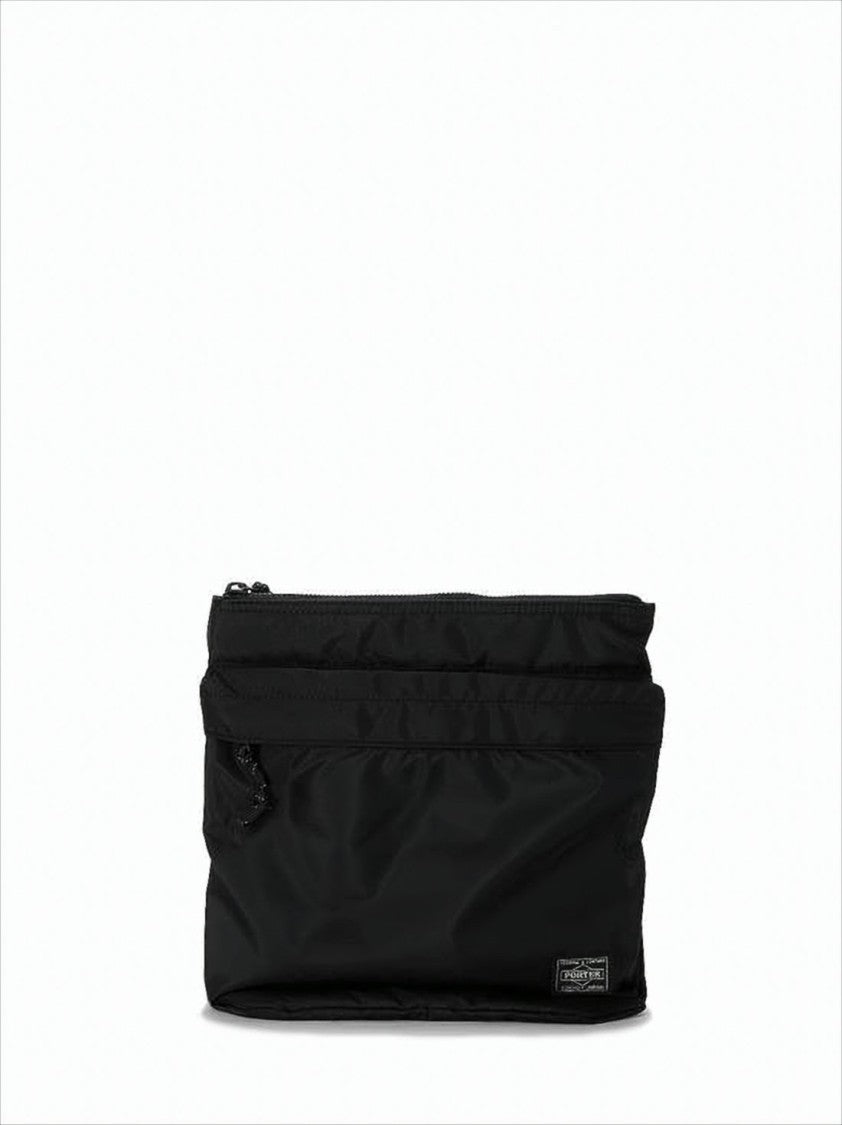 Porter Rectangular Shoulder Bag With Minimalist Design And Subtle Detailing