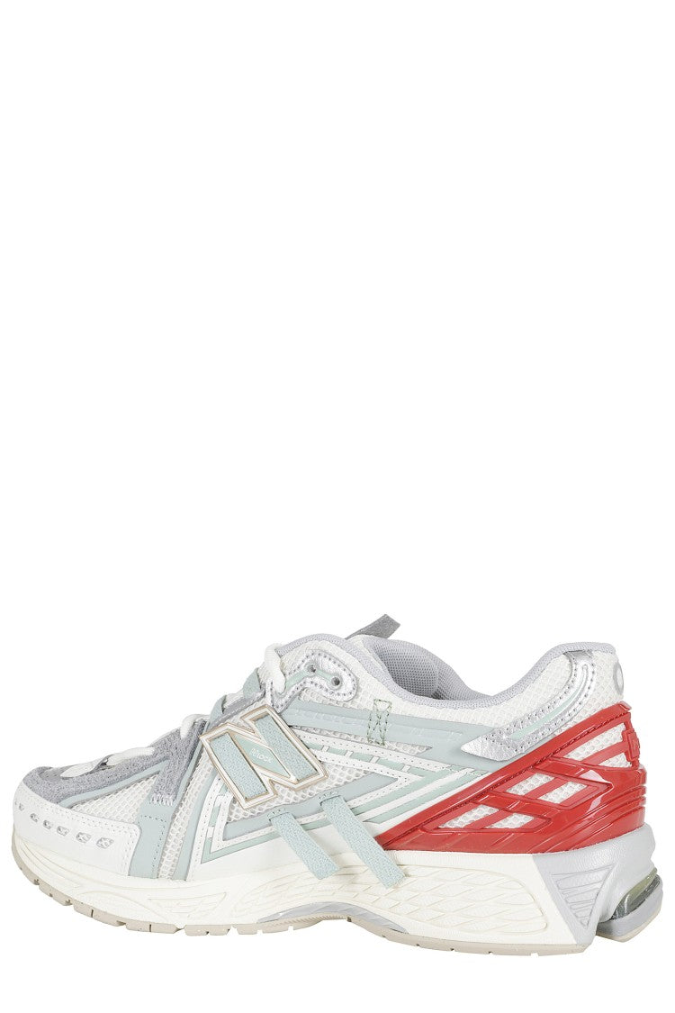 New Balance Gray Red Lifestyle U19065 Mesh Leather Polyester Sneakers