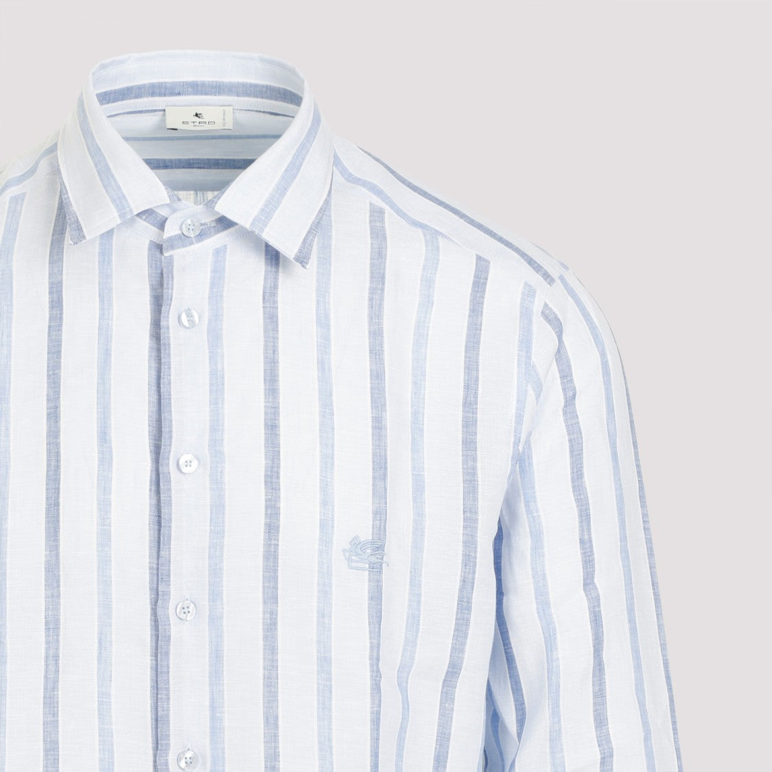 Etro Roma Striped Linen Shirt