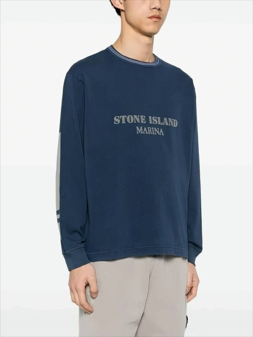Stone Island Long-Sleeve Crew Neck Shirt