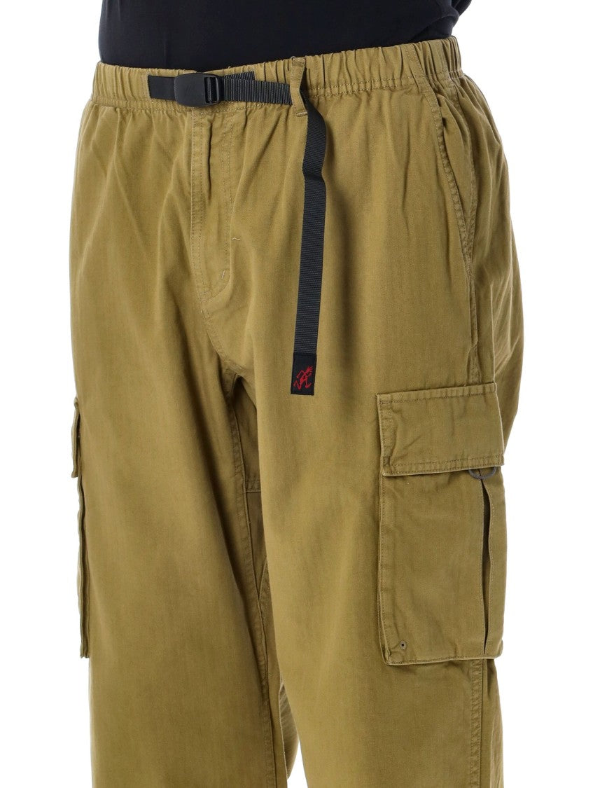 Gramicci Herringbone Cotton Twill Integrated Belt Cargo Pants