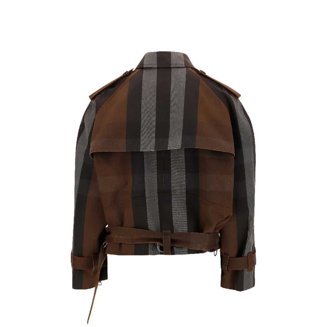 Burberry Brown Biker Jacket