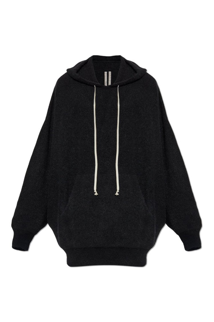Rick Owens Hun Hoodie – Black