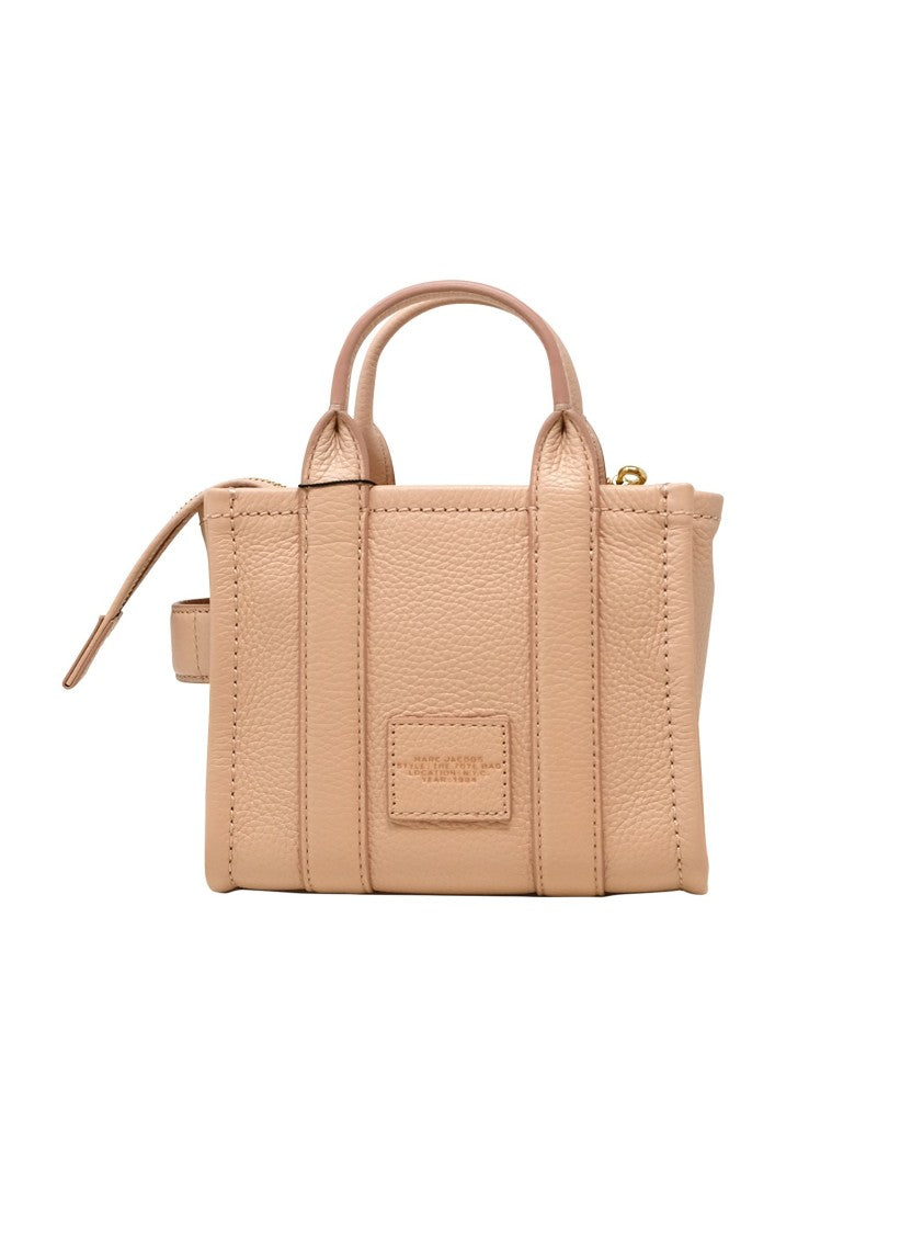 Marc Jacobs Rose Leather The Micro Tote Bag
