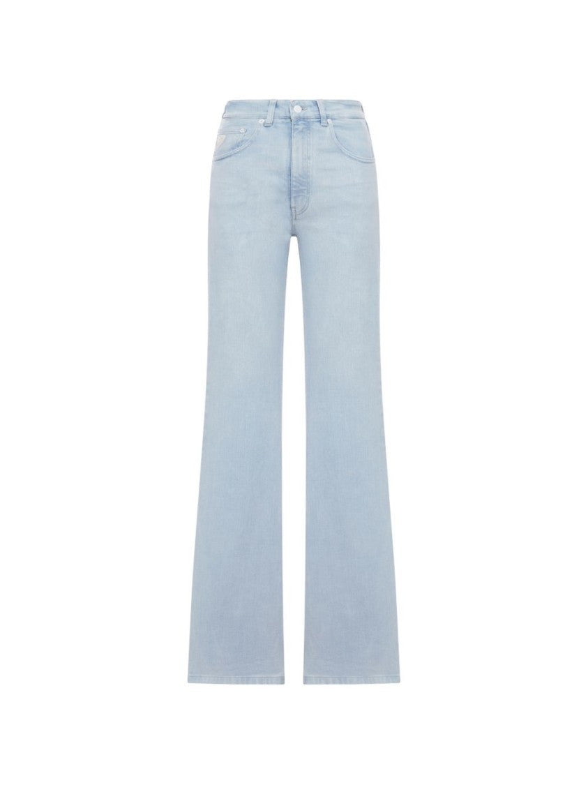 Iois Light Blue Flared Denim Jeans