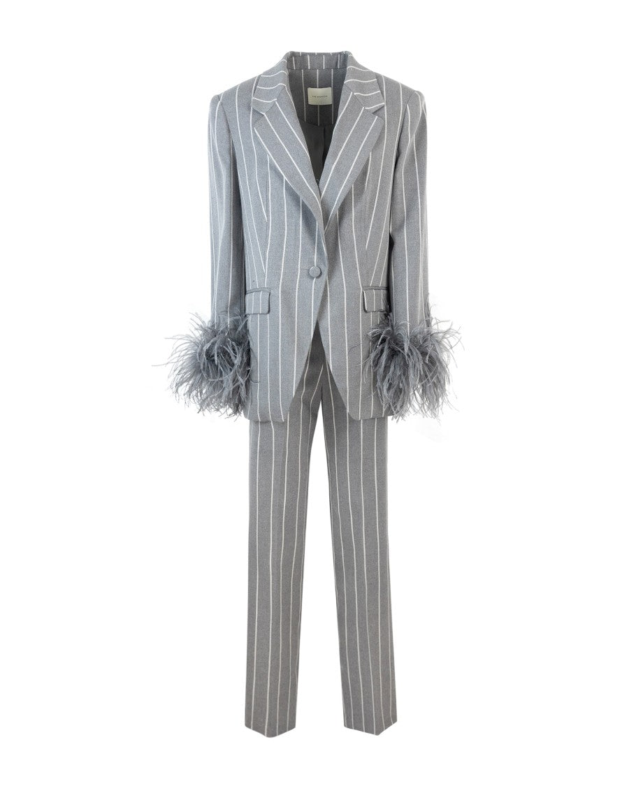 The Archivia Pearl Pinstripe Tailleur Suit