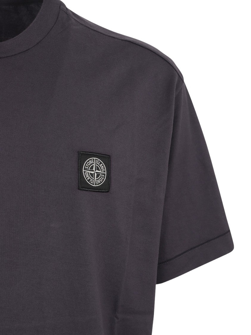 Stone Island Soft Cotton Crew Neck T-Shirt
