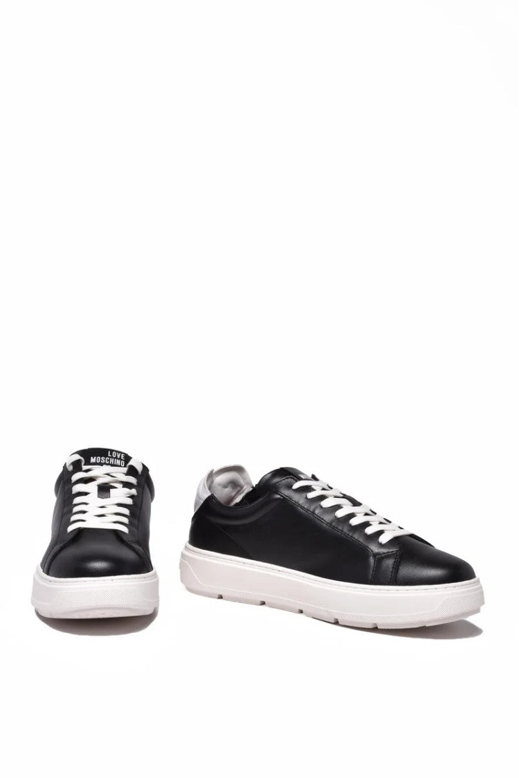 Love Moschino Heart Sneakers - White/Black