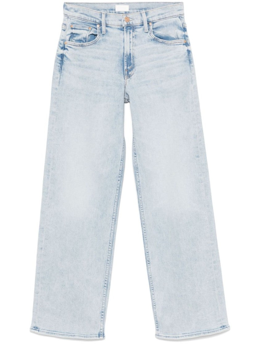 Mother The Spinner Zip Sneak Jeans