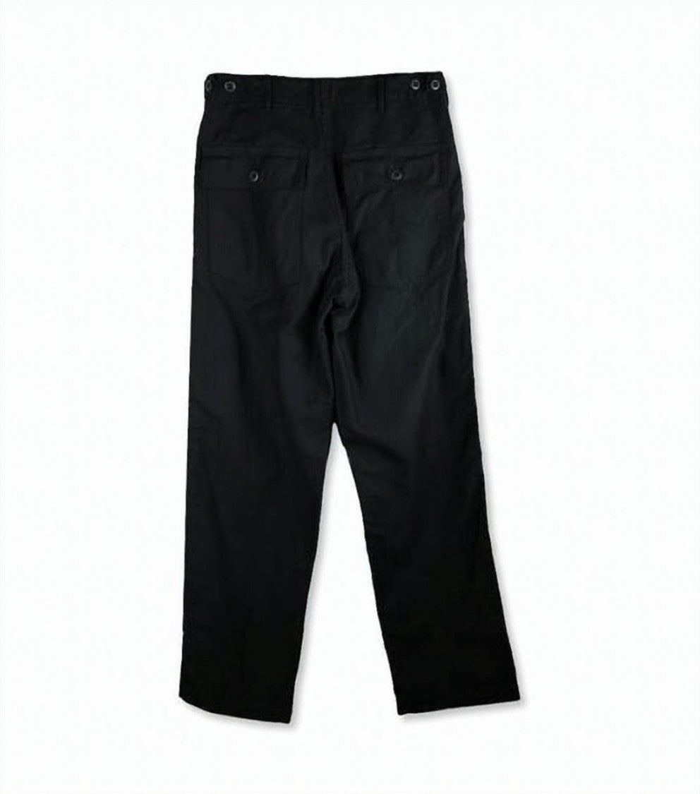 Orslow Straight-Fit Cotton Pants With Minimalist Design