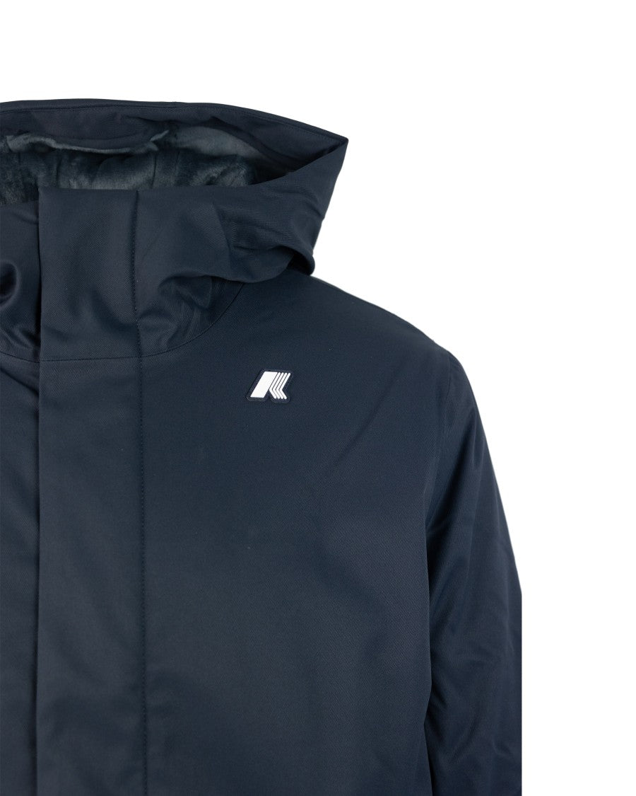 K-Way Jacko Twill Marmot Blue Jacket