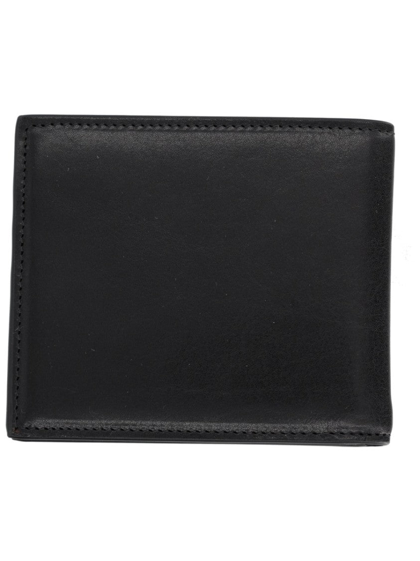 Dolce & Gabbana Neutrals Rectangular Metallic Logo Wallet