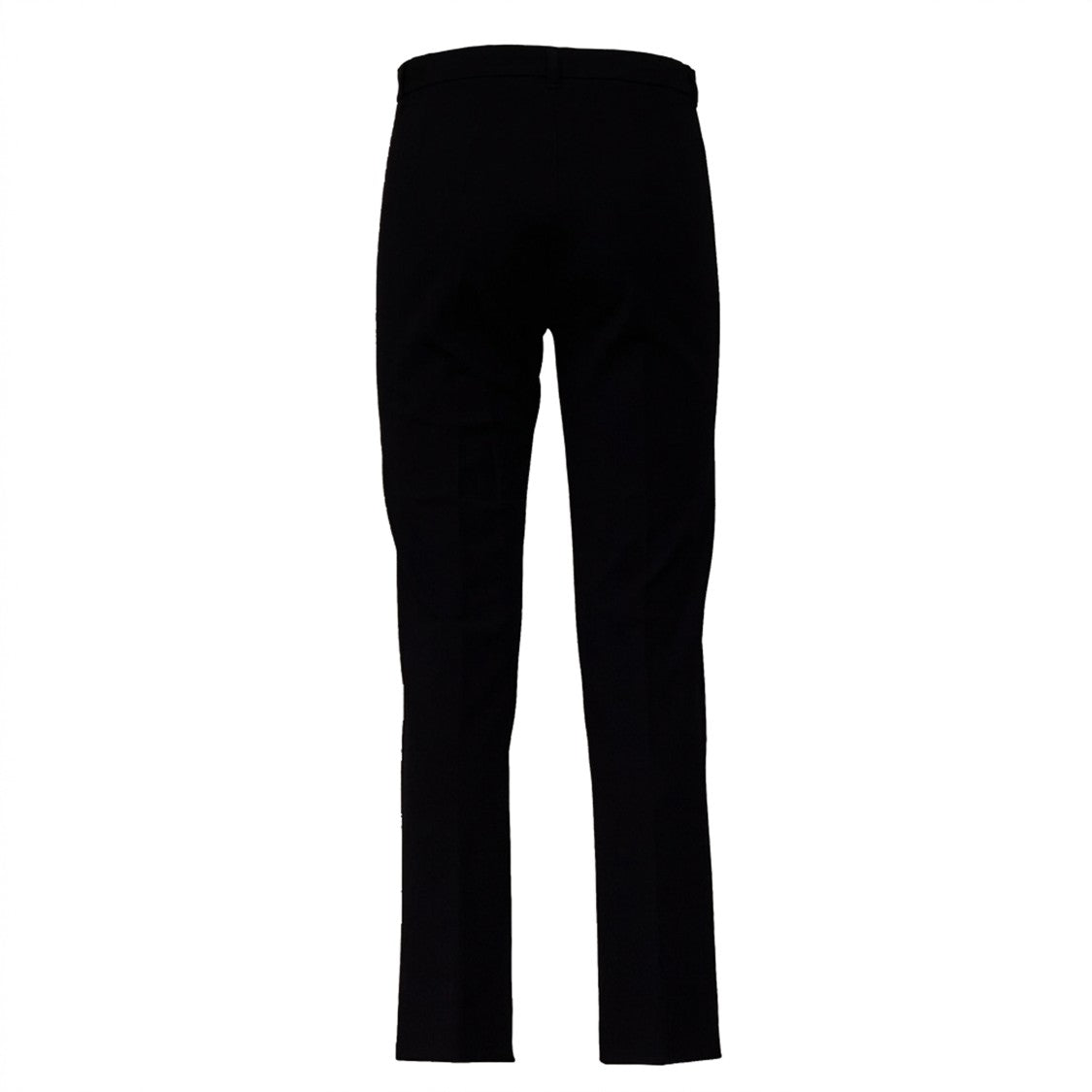 Max Mara Slim Fit Trousers With Tailored Construction And Flared Hems