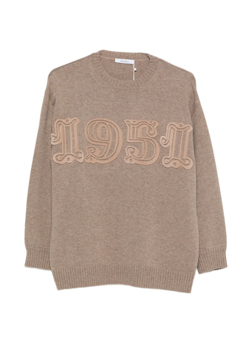 Max Mara Oversized Textured 1951 Knit Sweater