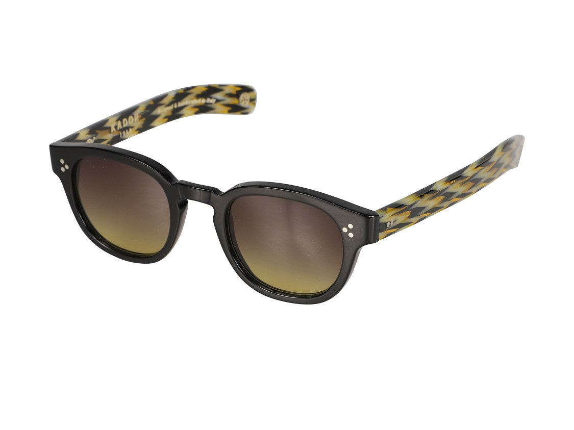 Kador Brown Jolly Amerika Round Gradient Sunglasses