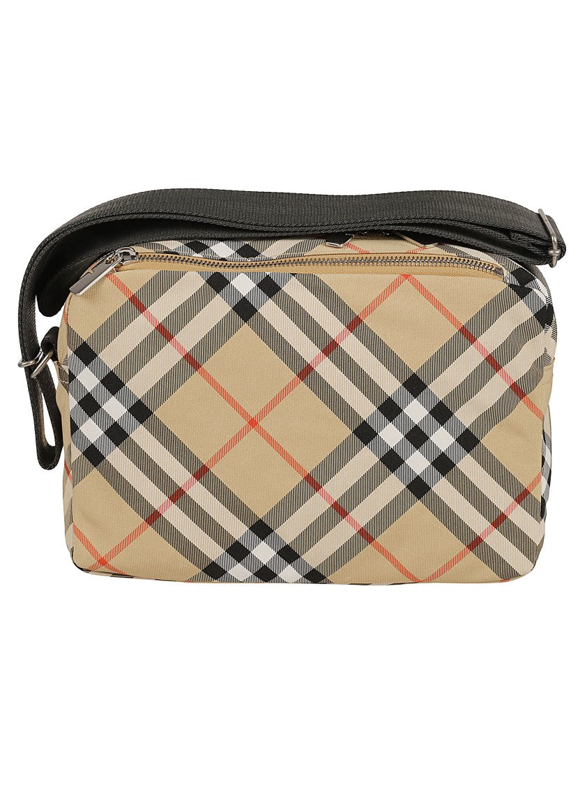 Burberry Classic Check Pattern Rectangular Bag