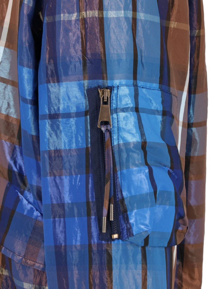 Vivienne Westwood Multicolor Bernardo Reversible Bomber Jacket