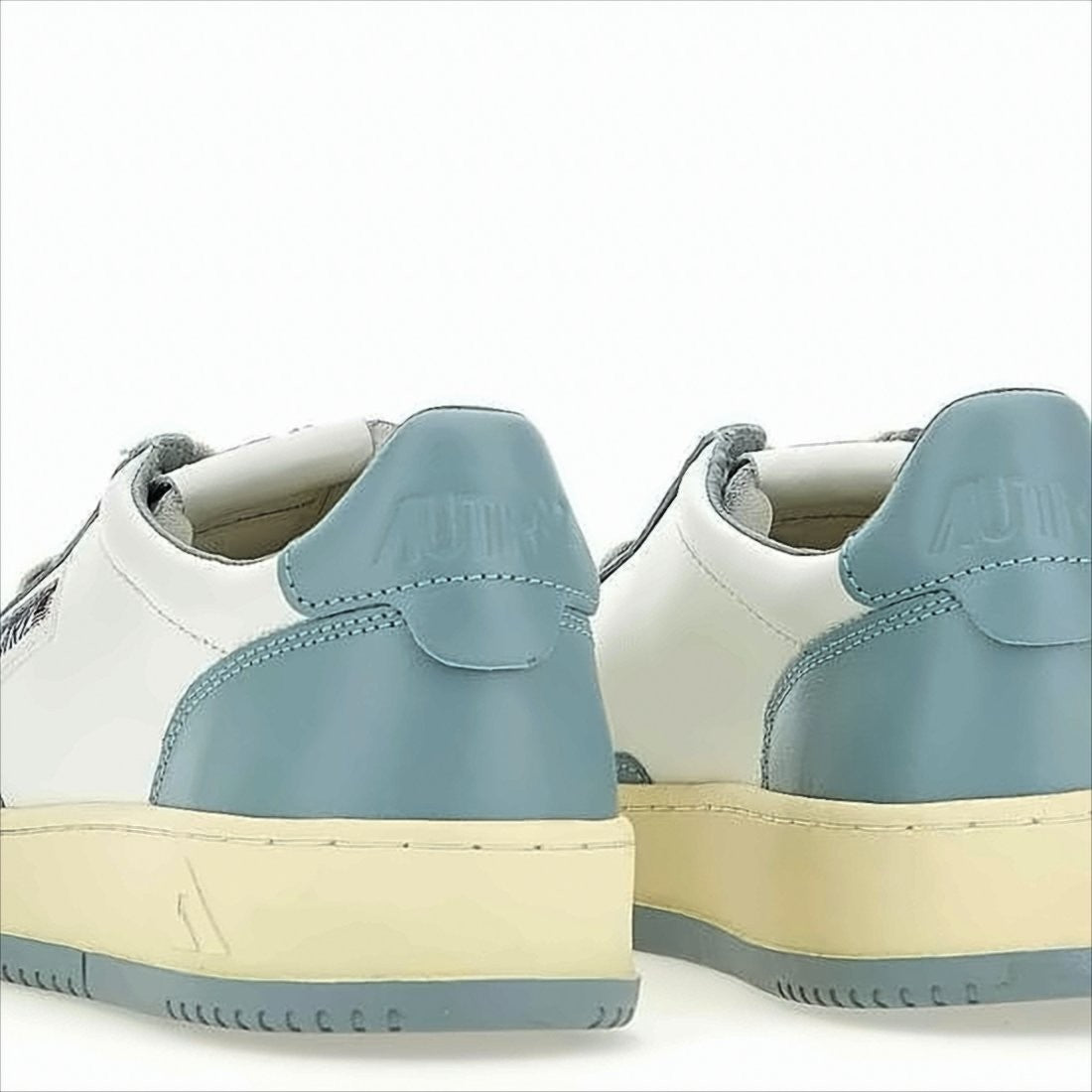Autry Autry Low-Top Sneakers With Smooth Leather Panels And Perforated Detailing
