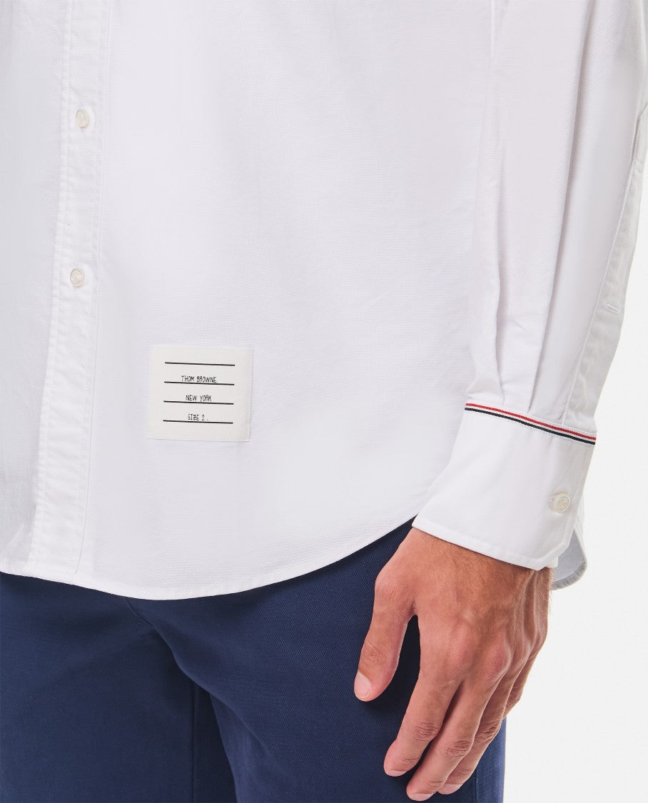 Thom Browne White Cotton Shirt