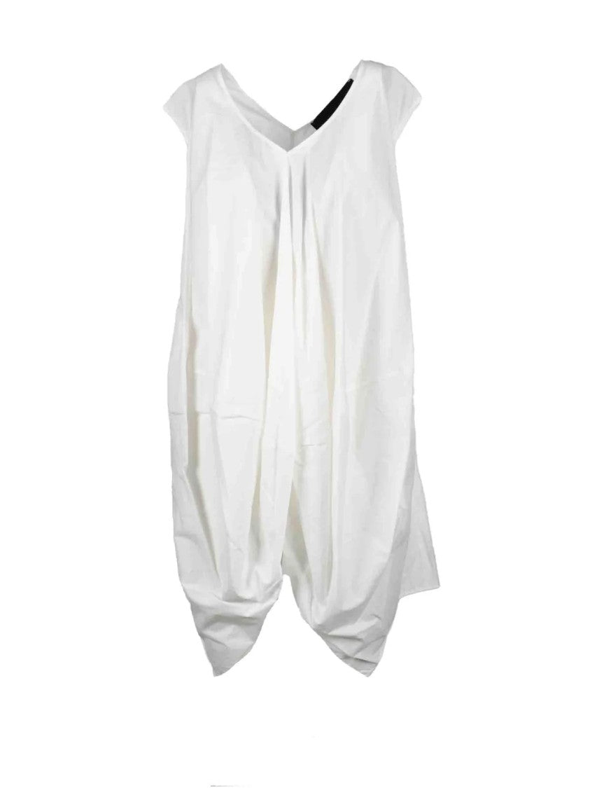Collection Privee? White Cotton Balloon Dress