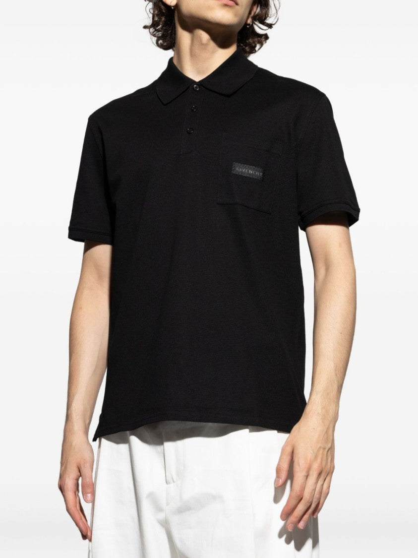 Givenchy Classic Black Polo Shirt