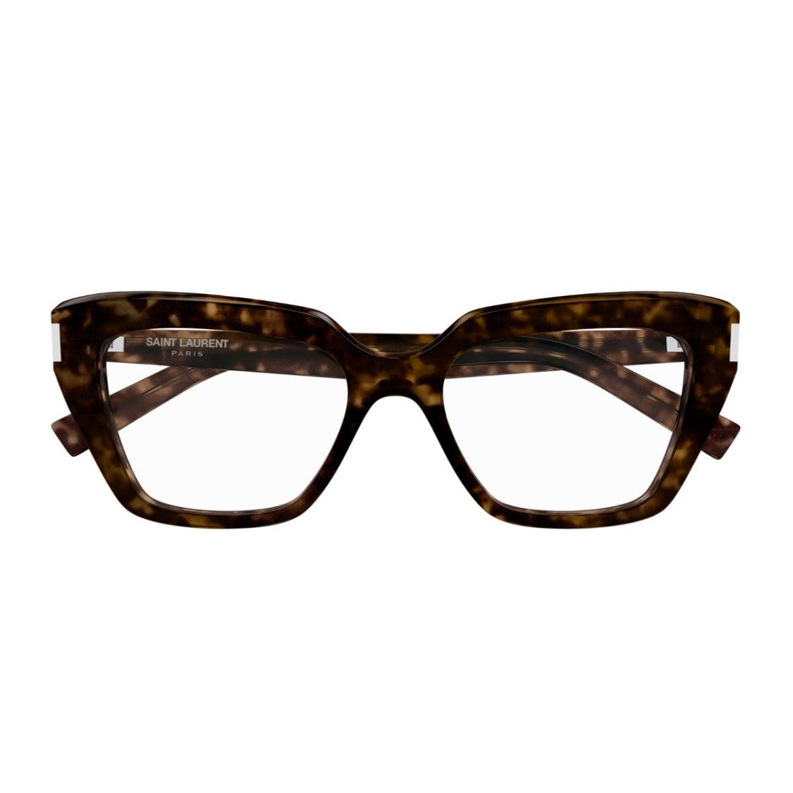 Saint Laurent Havana Sl 829 Linea Corner Angle Acetate Butterfly Sunglasses