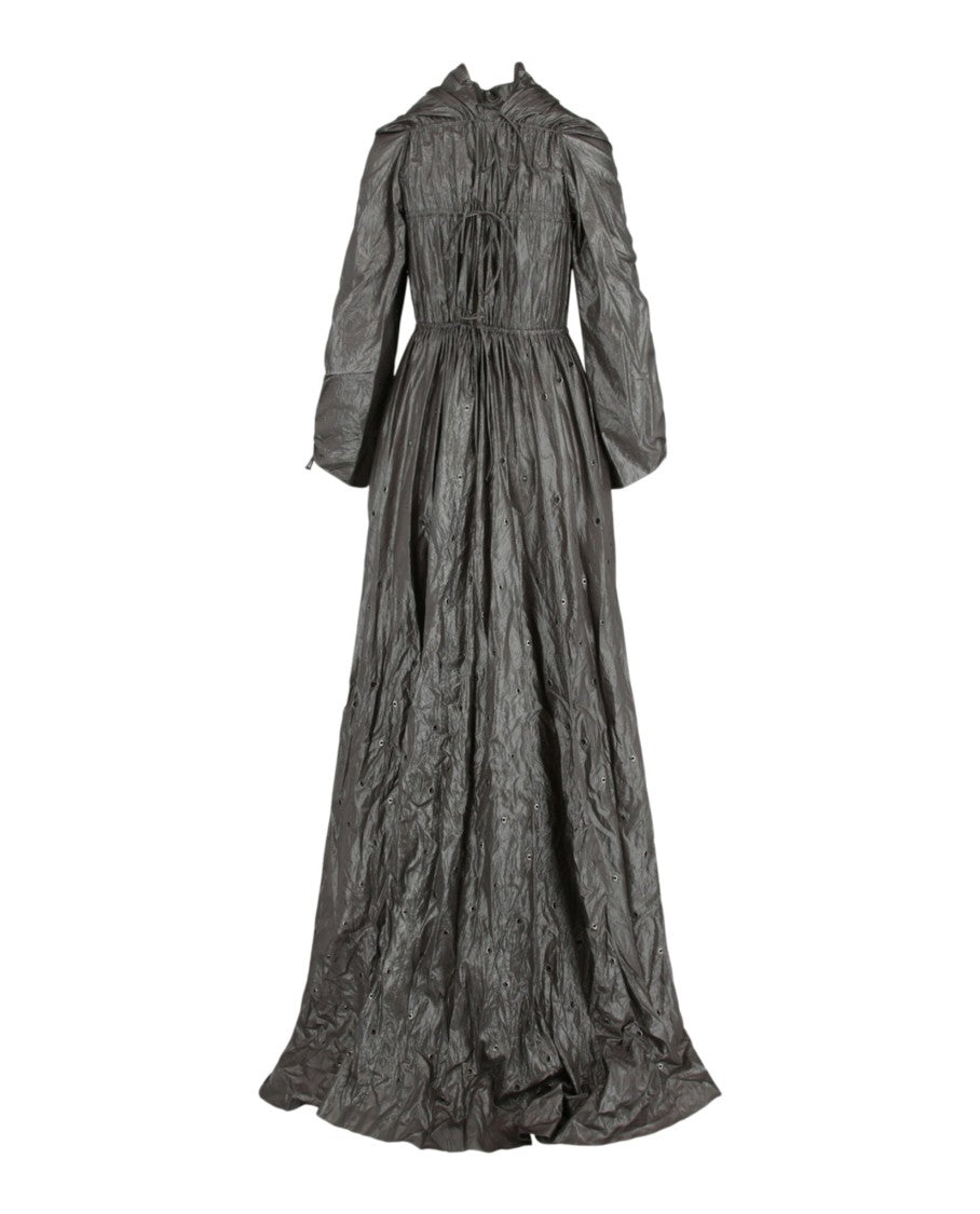 Bottega Veneta Grommet Detailed Maxi Dress