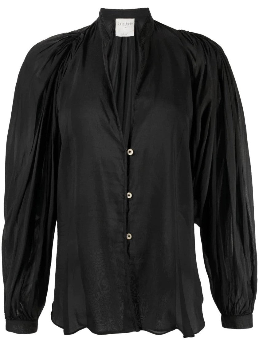 Forte Forte Cotton Silk Voile Shirt