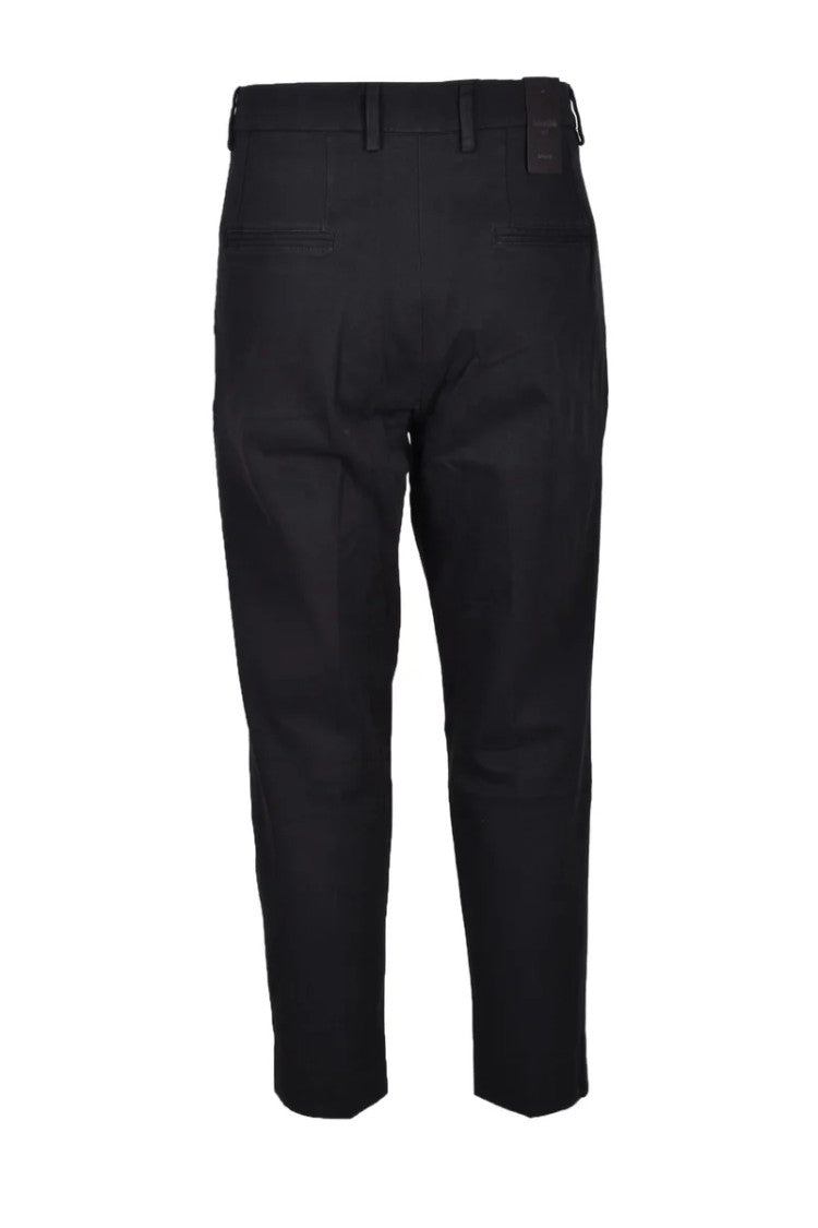 Golden Craft 1957 Tailored Stretch Cotton Trousers With Tapered Leg