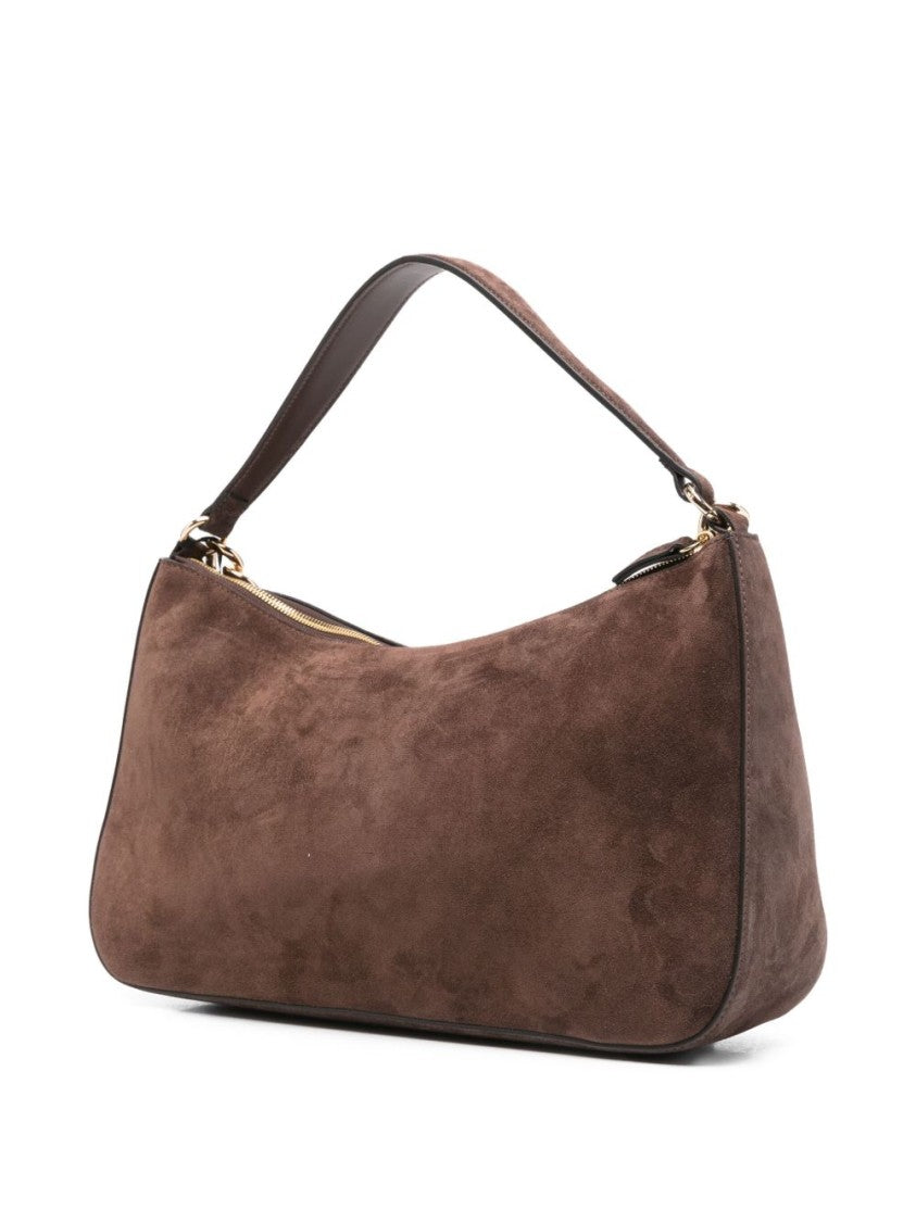 Twin-Set Structured Leather Shoulder Bag
