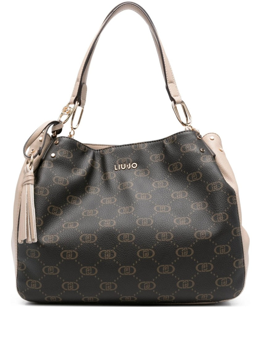 Liu Jo Medium Handbag With Monogram Detail