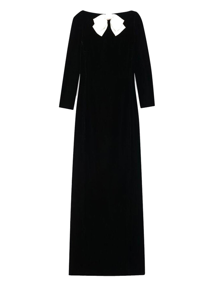 Saint Laurent Velvet Long Dress