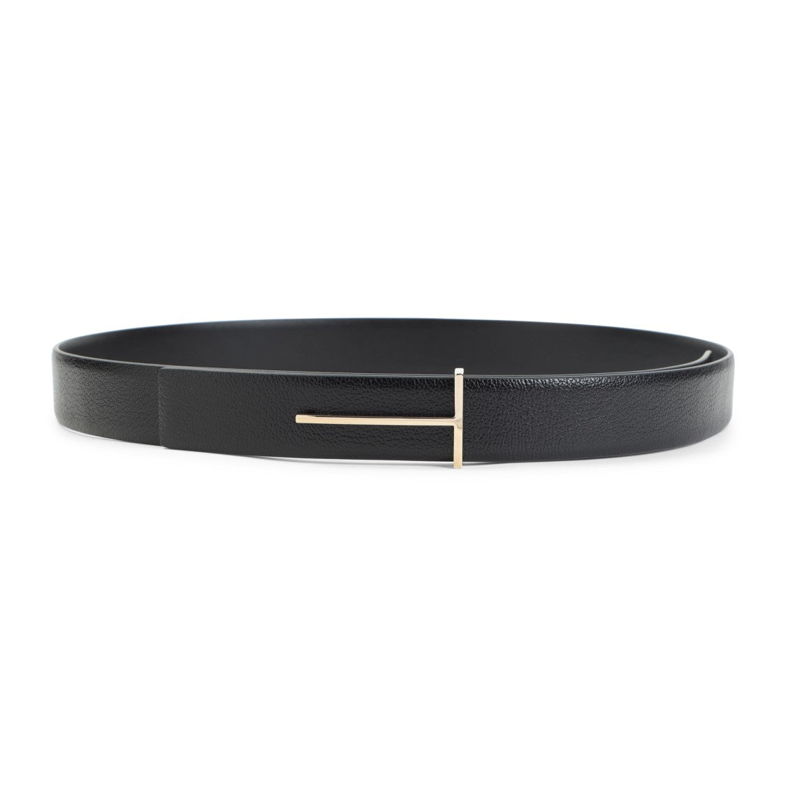 Tom Ford Black Goat Leather Belt