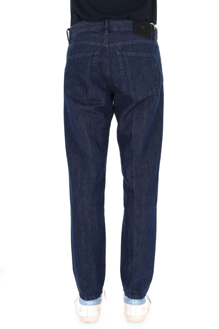 Pt Denim Indie Tapered Cotton-Linen Jeans