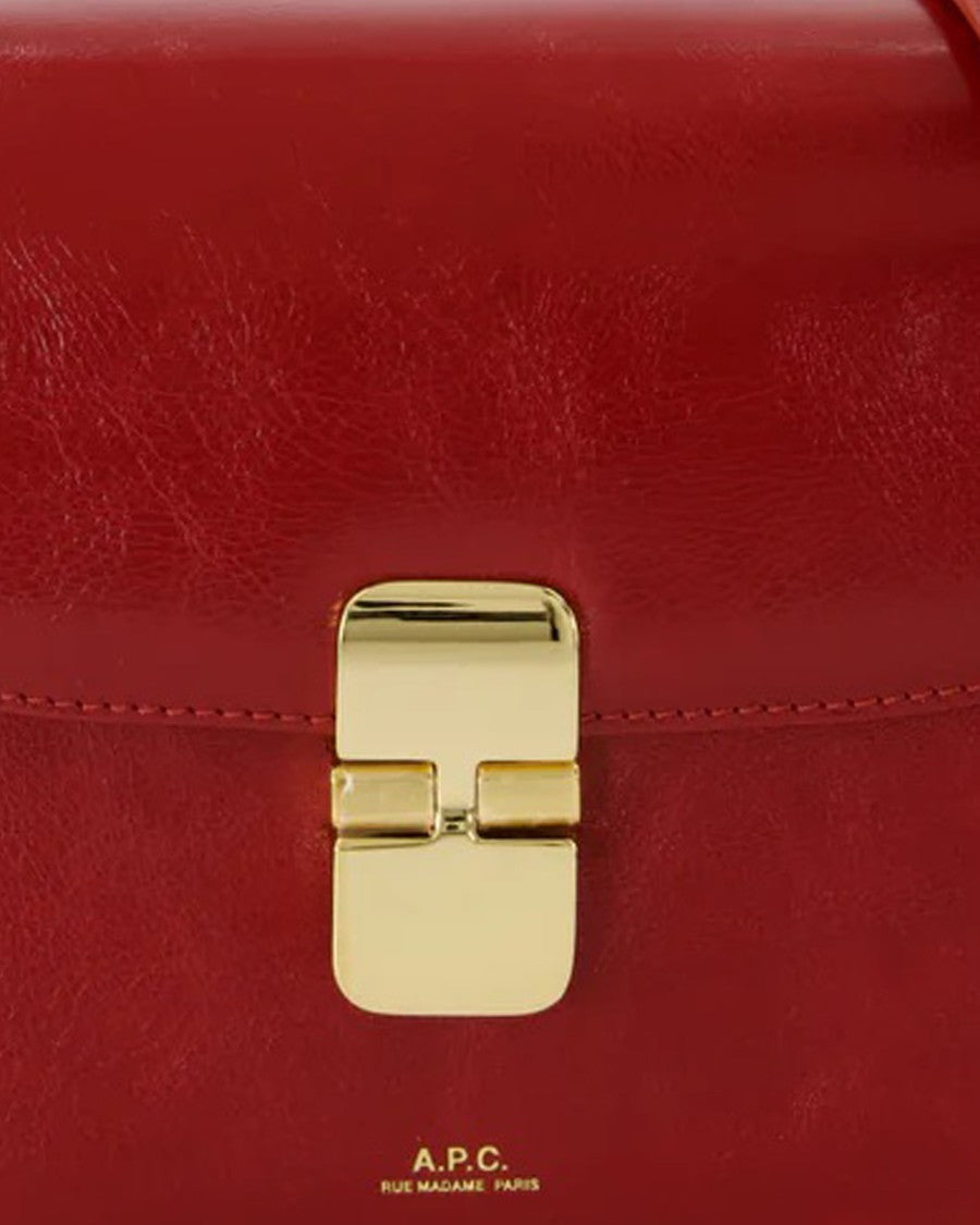 A.P.C. Grace Small Red Bag