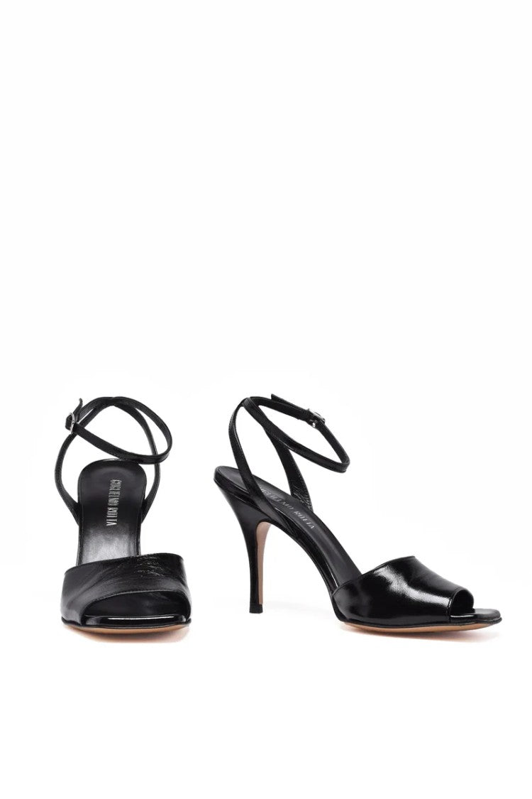 Guglielmo Rotta Sandal With Strap - Black