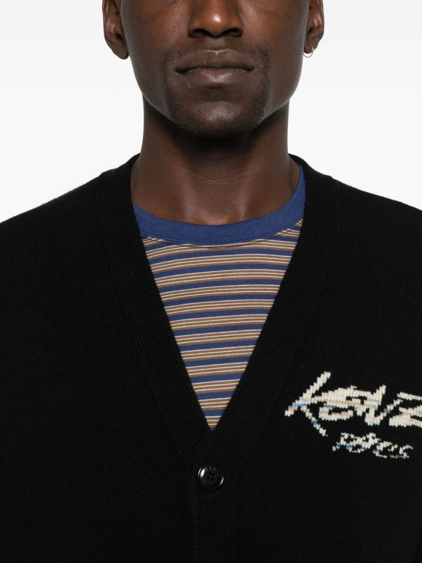 Kenzo Wool Blend Cardigan