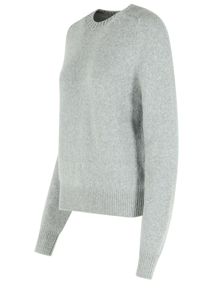 Khaite 'Nera' Grey Cashmere Sweater