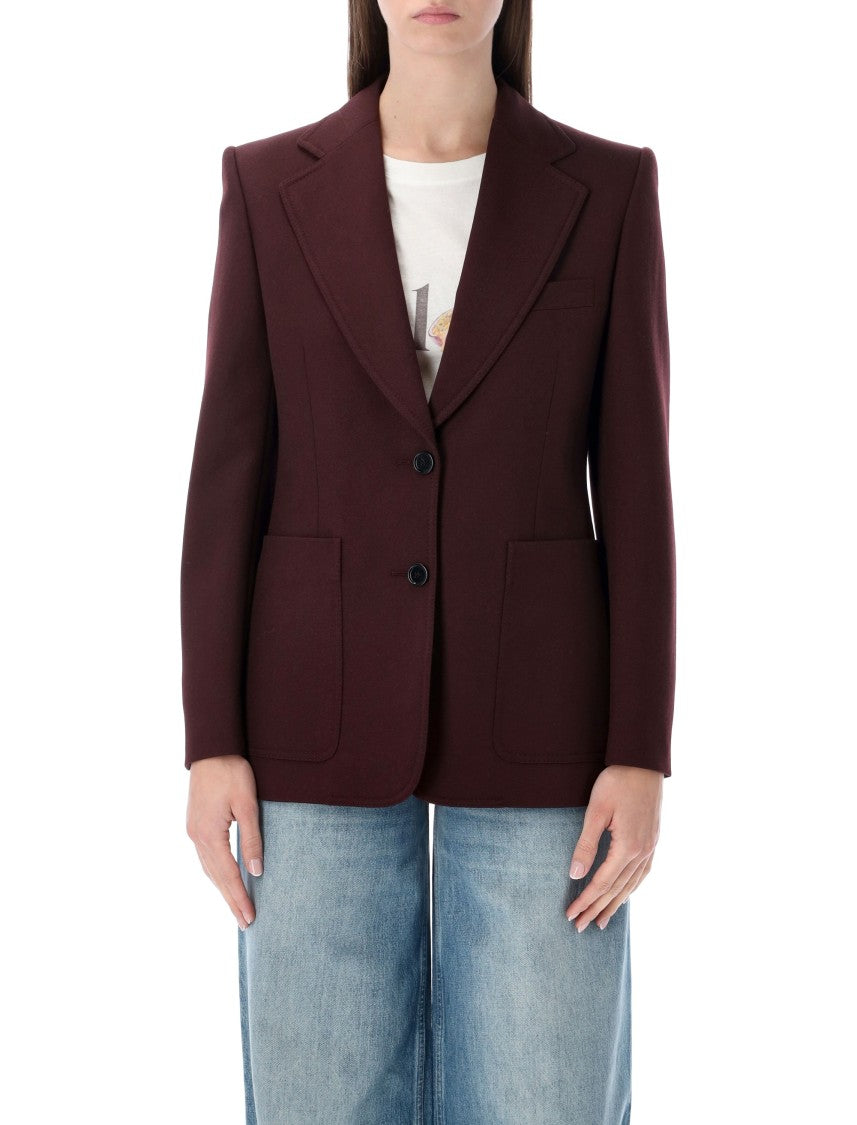 Chloé Single-Breasted Wool Blazer