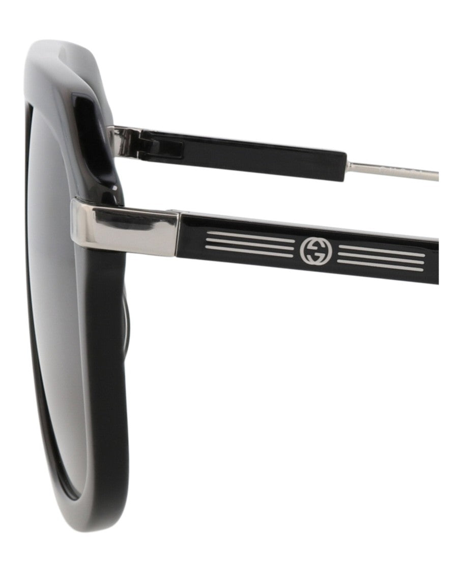Gucci Aviator-Frame Recycled Acetate Sunglasses