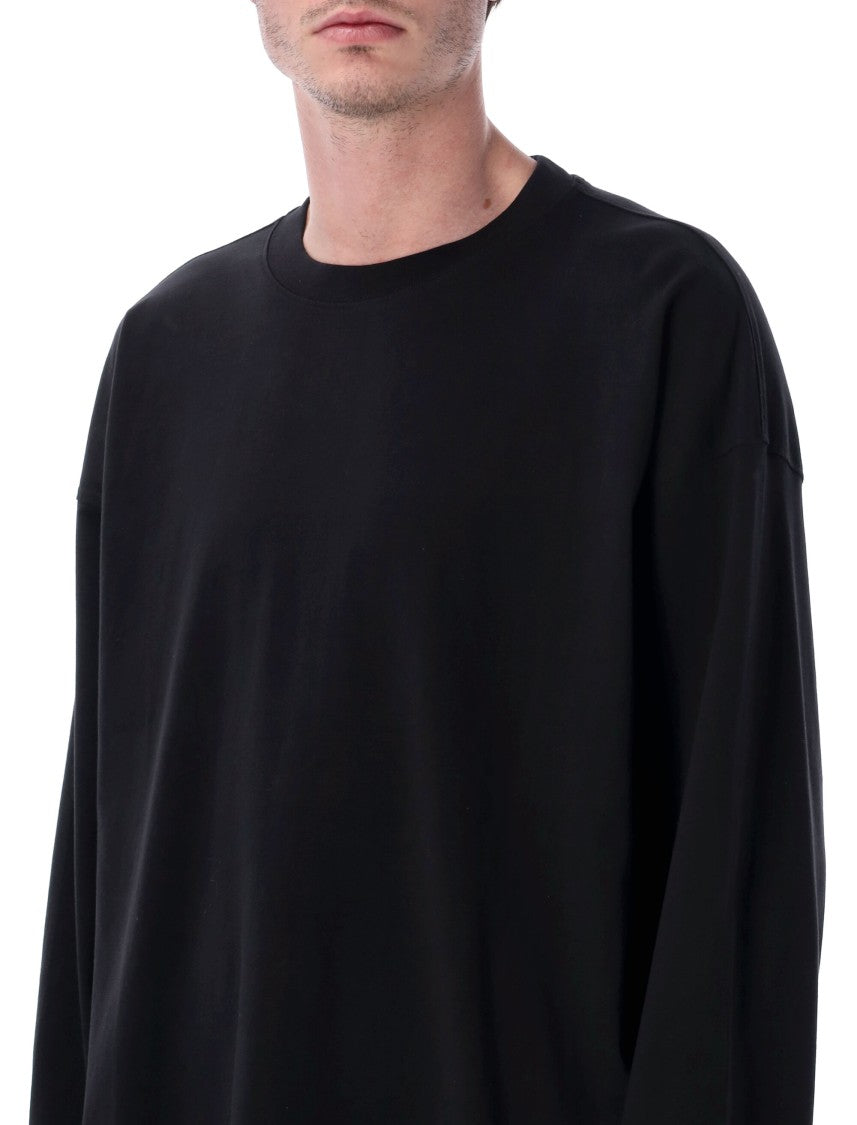 Dries Van Noten Relaxed Fit Long-Sleeved T-Shirt In Soft Cotton