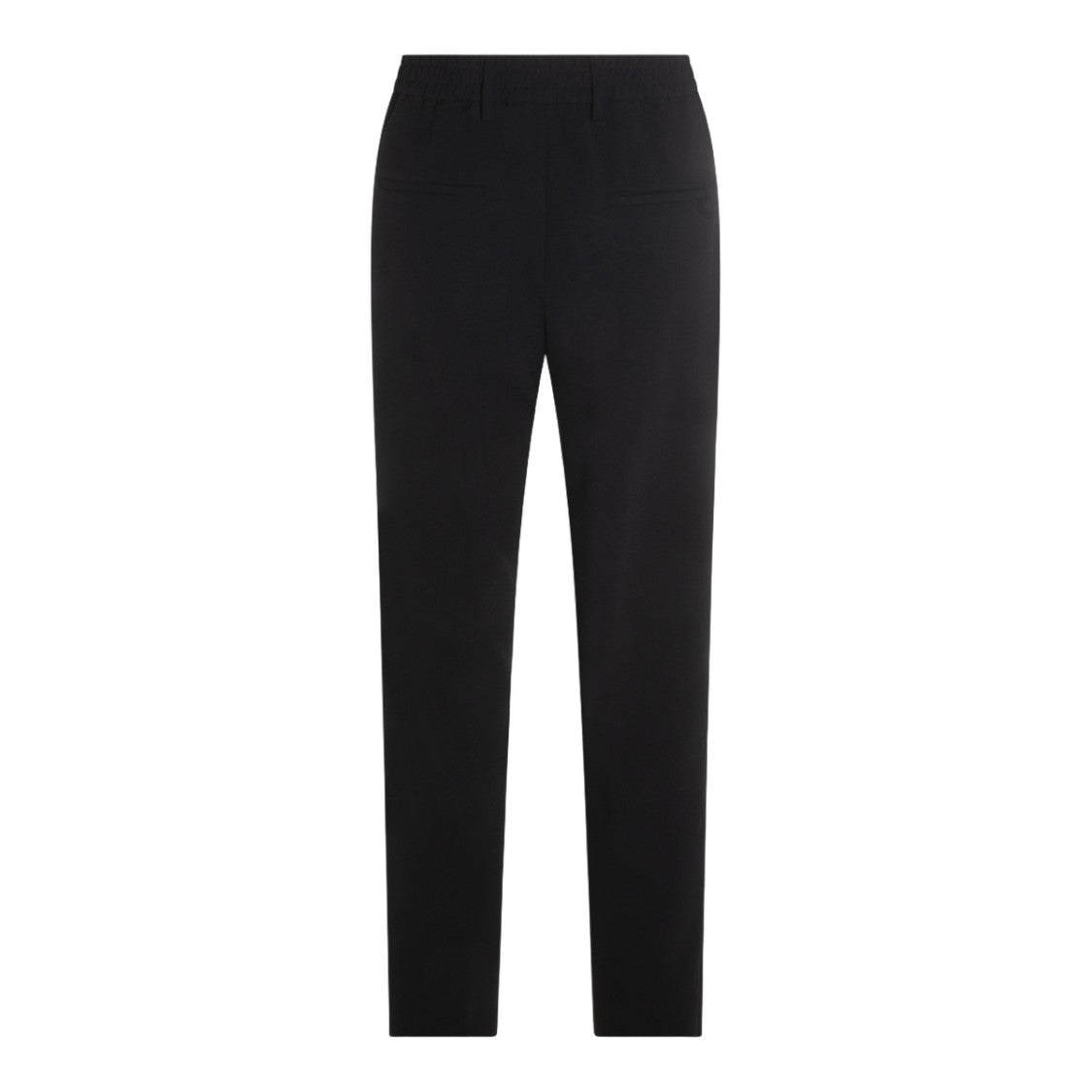 Montecore Tailored Black Trousers With Adjustable Waistband