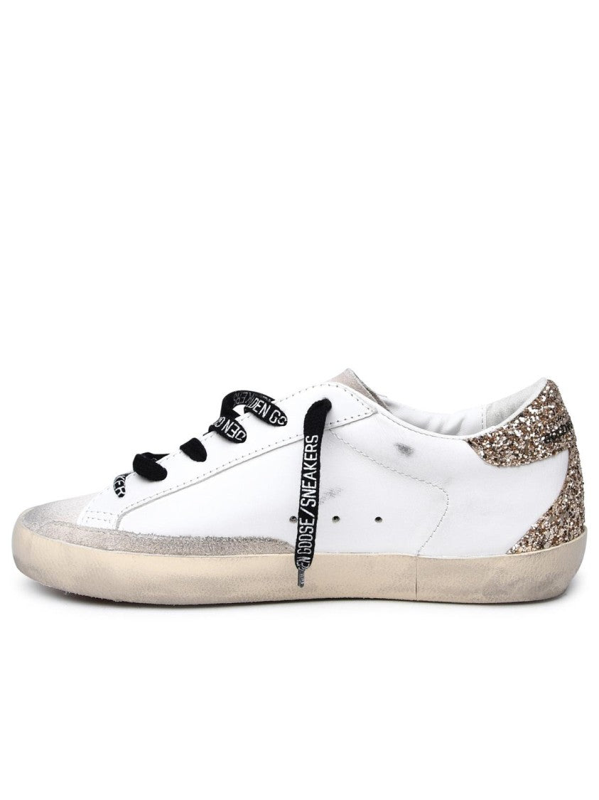 Golden Goose Super-Star Classic White Leather Sneakers