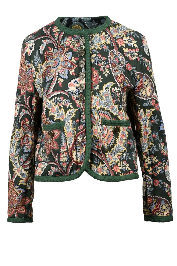 Etro Chanel Bolero Viscose - Green/Yellow