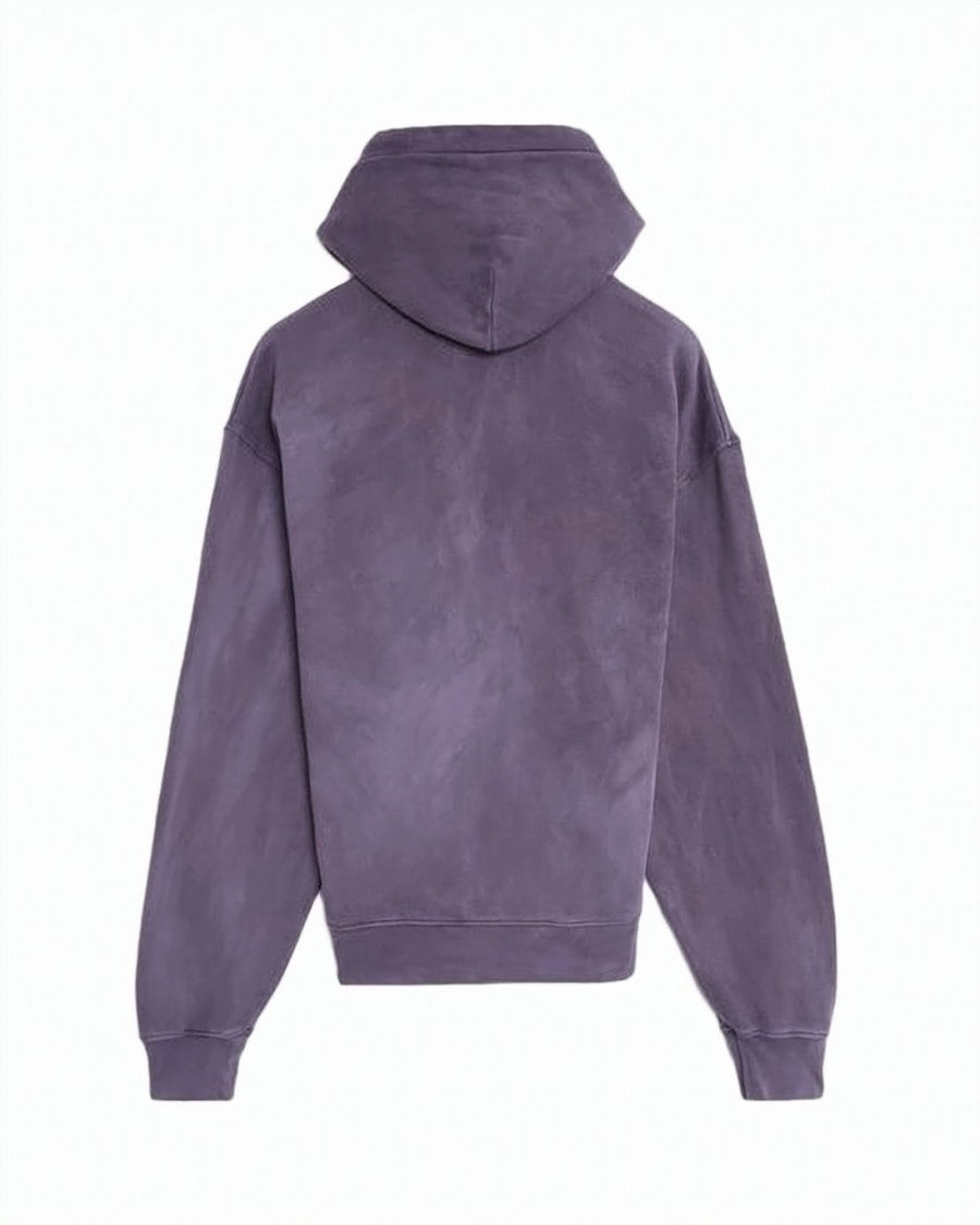 Our Legacy Suede-Texture Zip-Up Hoodie With Drawstring And Minimalist Design