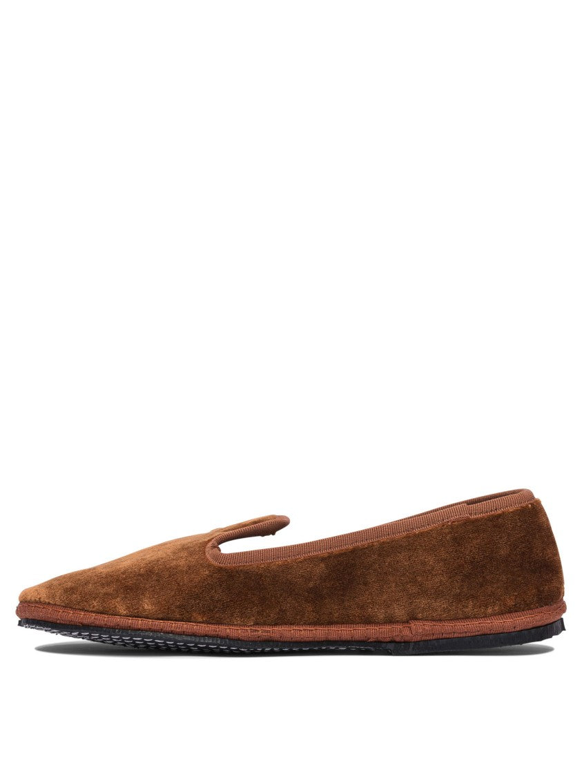 Sentier Di Segantin Roberta Plush Brown Loafers