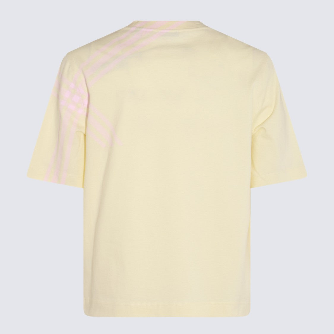 Burberry Plain Short-Sleeved T-Shirt With Classic Crew Neckline
