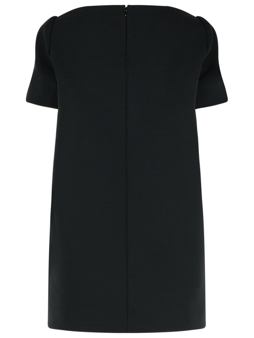 Khaite Benji' Black Polyester Blend Dress