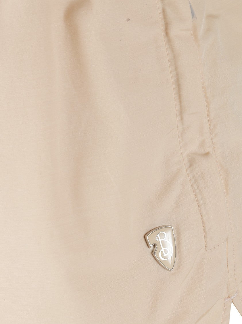 Burberry Relaxed Fit Shorts With Elastic Waistband